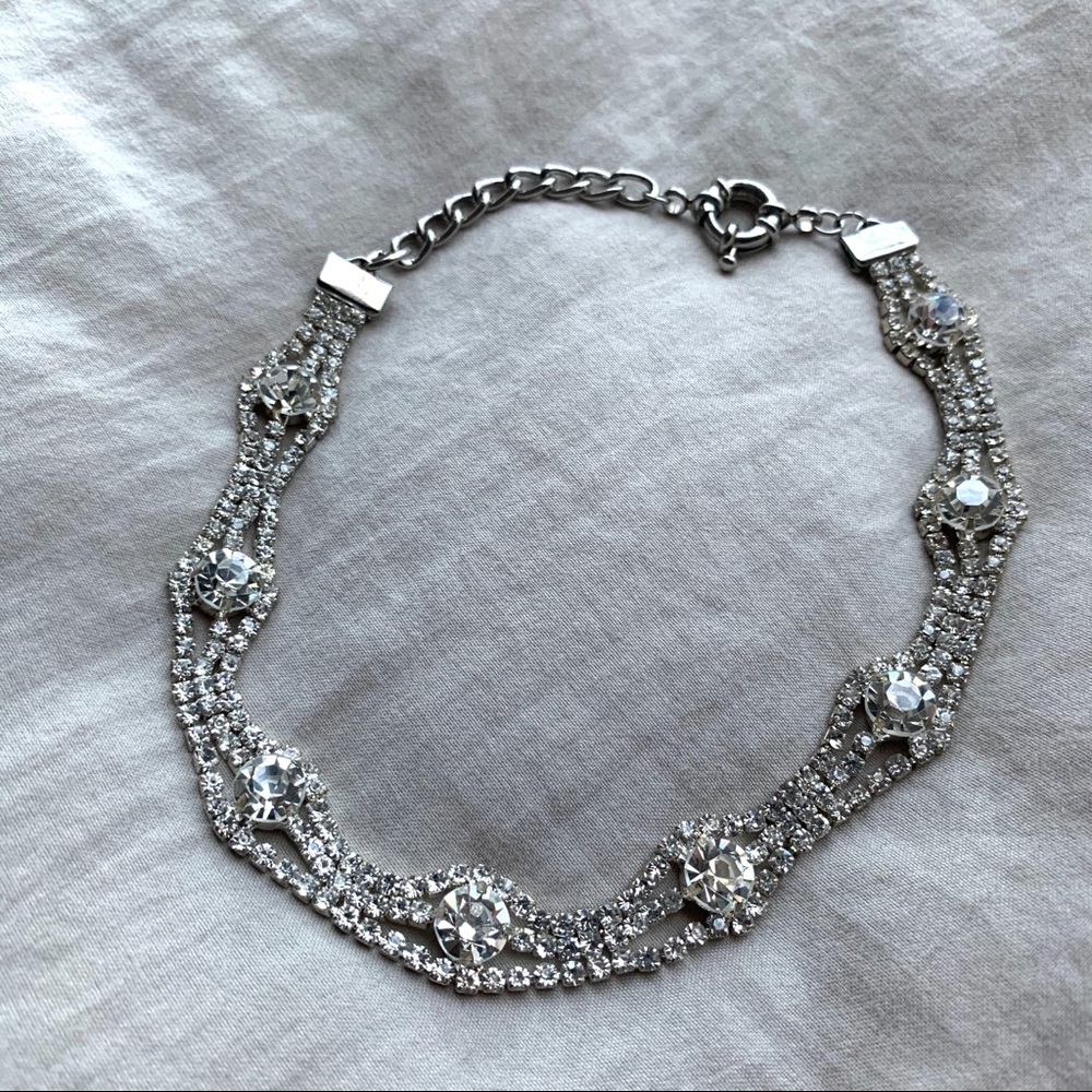 💎 Evil Eye Crystal Choker 💎